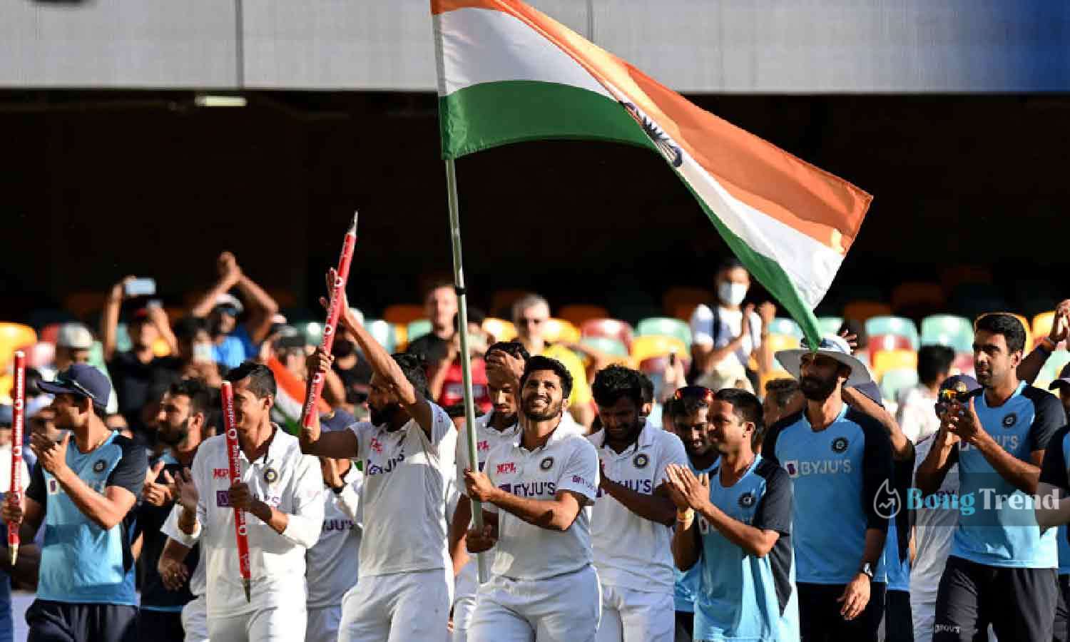 Team India won test match at gabba Border Gawaskar Trophy টিম ইন্ডিয়া