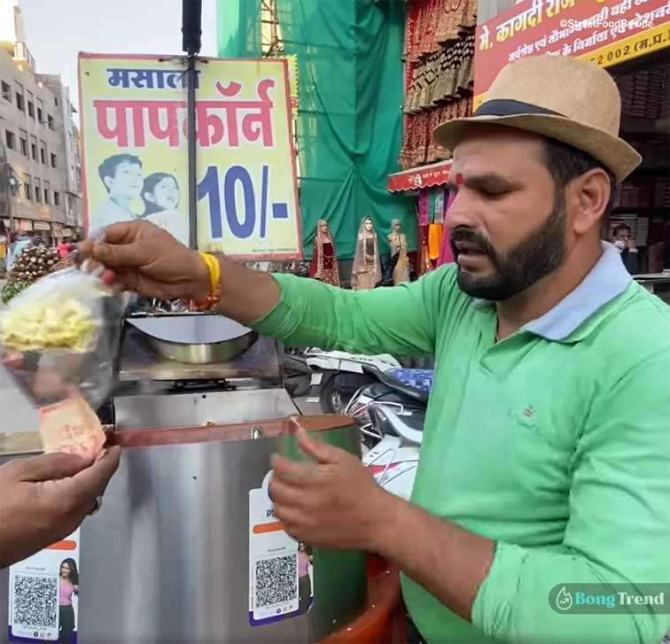 Viral Video Popcorn Stall on Cycle