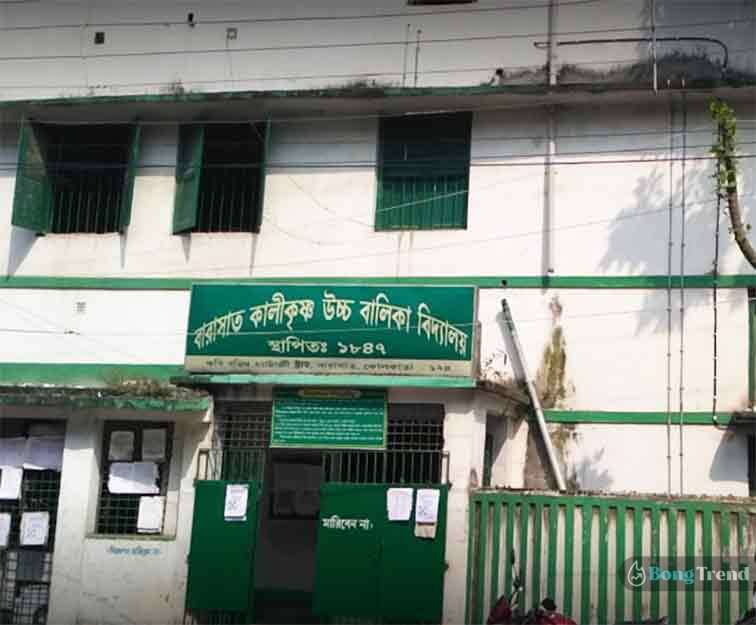 Saraswati Puja সরস্বতী পূজা Barasat Kali Krishna Balika Higher Secoendary School