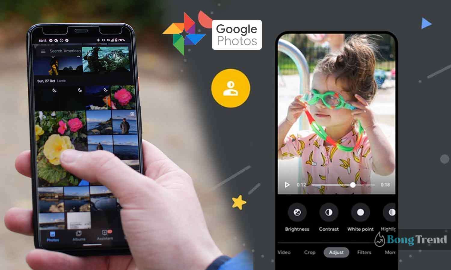 Google Photos Video Editor for Android
