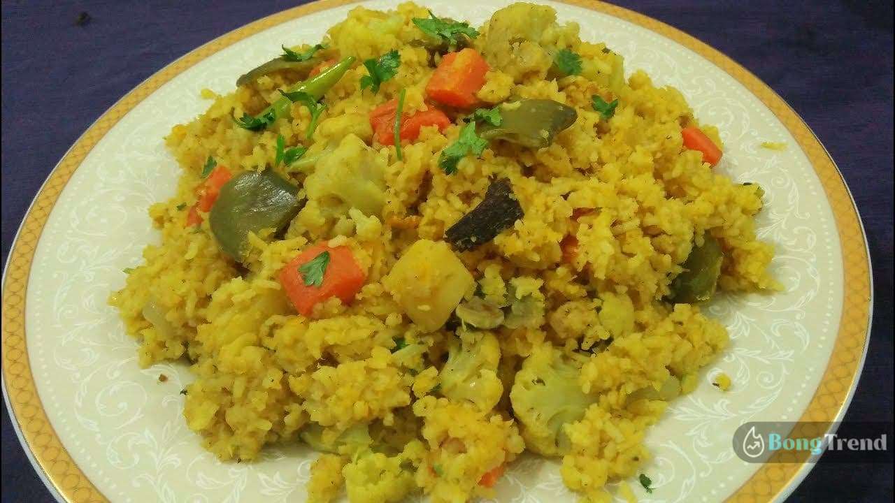 vegetable khichuri veg khichuri sabji khichuri সবজি খিচুড়ি 