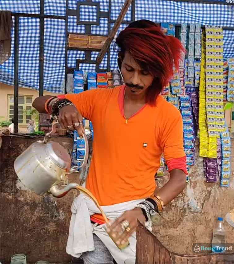 Viral Video ভাইরাল ভিডিও Tea seller in Nagpur Selling Tea with Swag