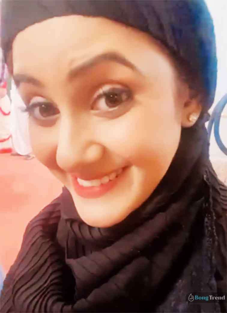 Trina Saha Wearing Borkha তৃণা সাহা Viral Video