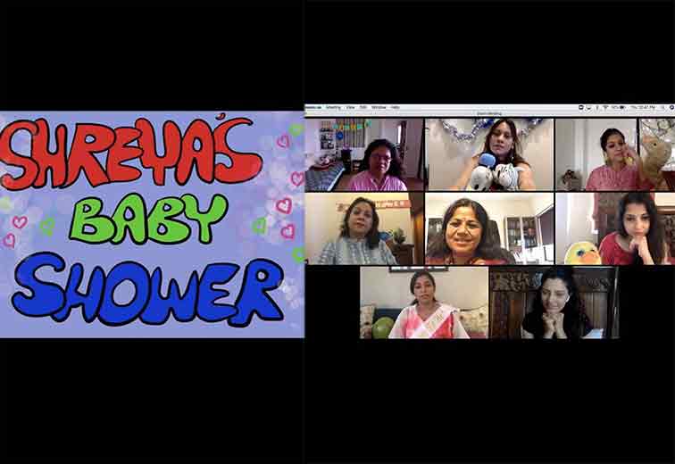 শ্রেয়া ঘোষাল Shreya Ghoshal online baby shower