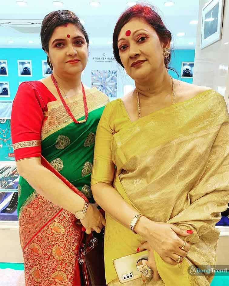 Trina Saha Mother and Mother in Law