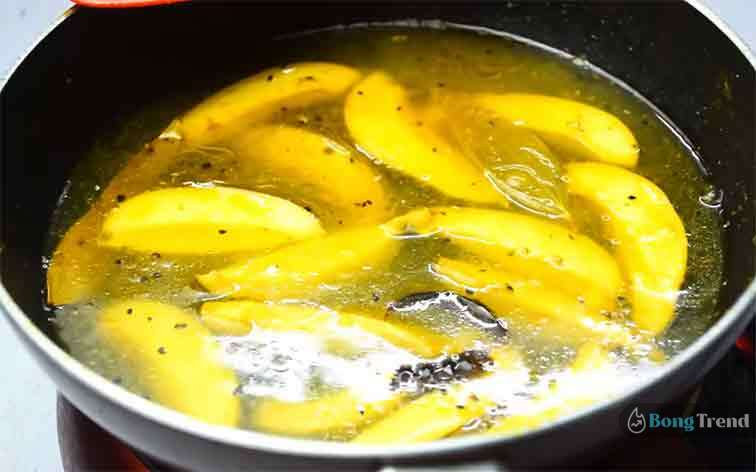 কাঁচা আমের চাটনি রেসিপি Kancha Aamer Chatni Recipe
