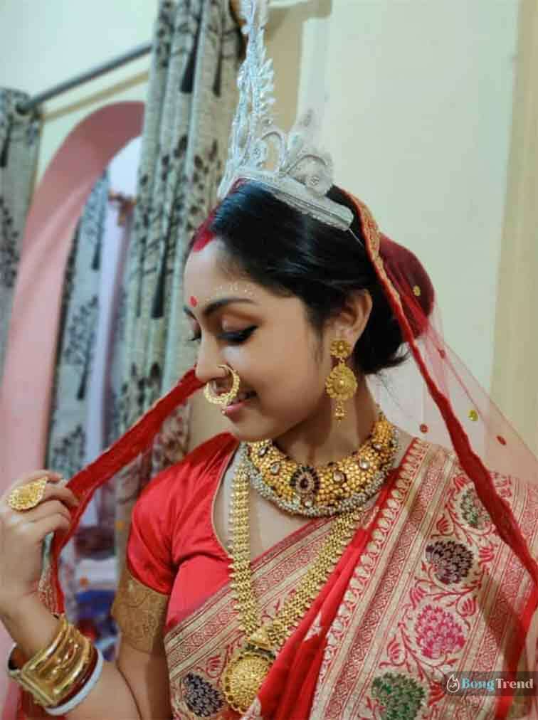 Sreemoyee Actress Aishi Bhattacharya wedding photoshoot