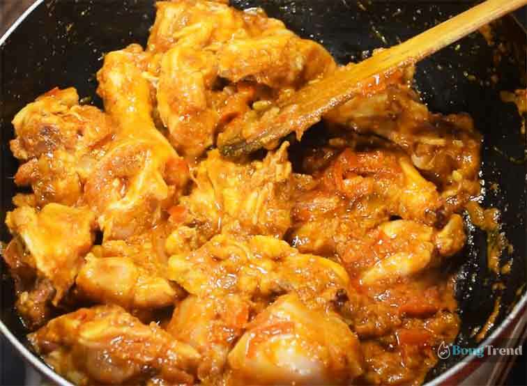 কড়াই চিকেন রেসিপি Kadai Chicken Recipe