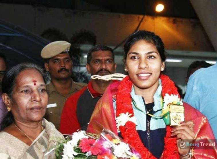 C. A. Bhavani Devi first indian fencer win olympic