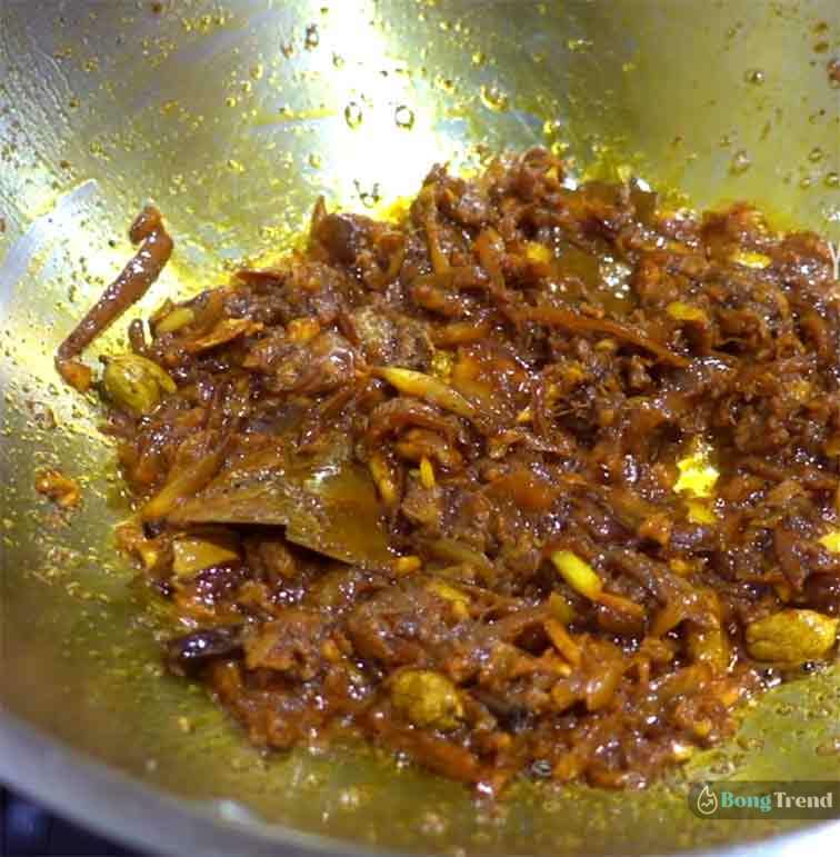 খাসির স্টাইল মুরগির মাংস রান্না রেসিপি Mutton Style Chicken Recipe