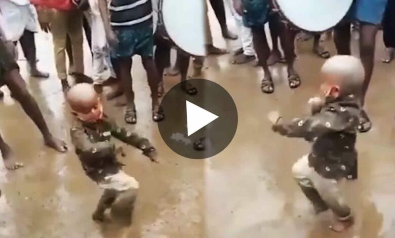 Little Boy Doing Bhangra Viral Video