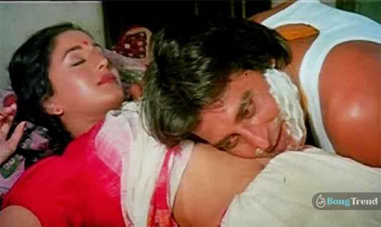 Madhuri Dixit Intimate Scene with Binod Khanna