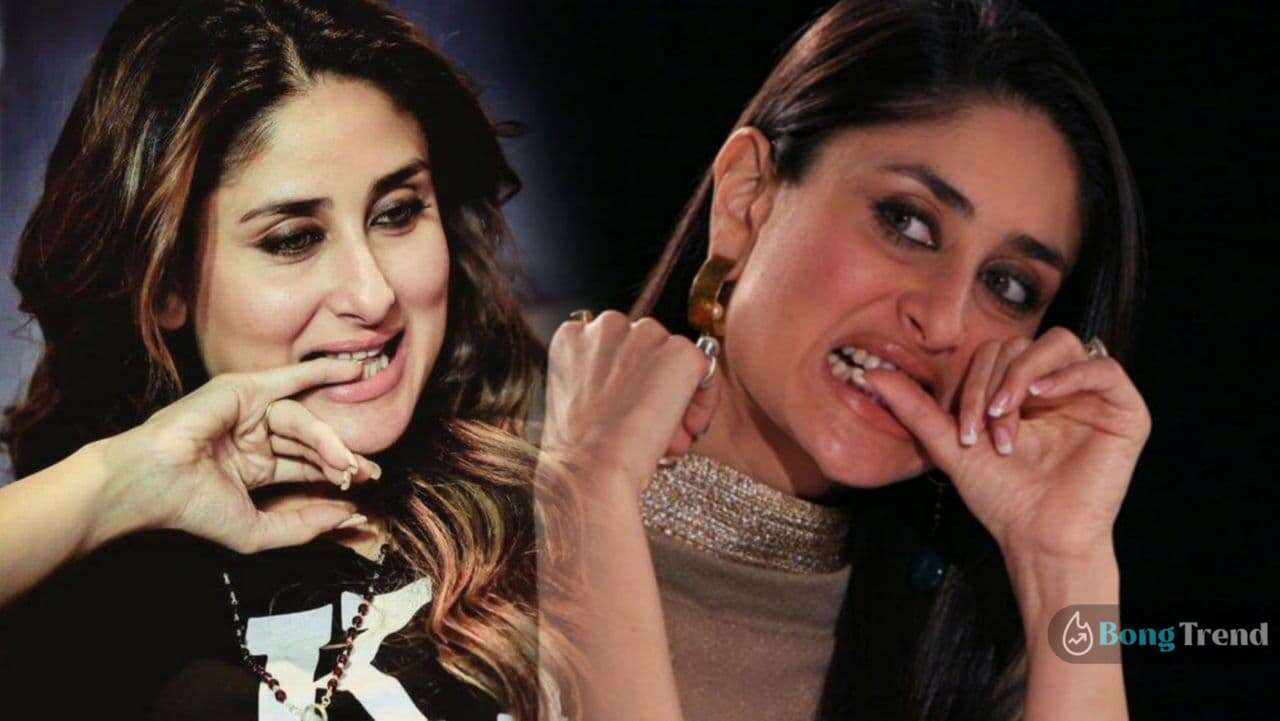 Kareena Kapoor khan,nail biting,Bollywood,করিনা কাপুর খান,বদভ্যাস,বলিউড,bad habit,kareena kapoor khans bad habit is nail biting