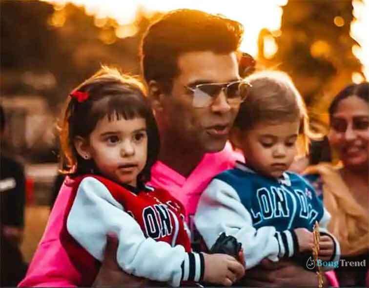 Karan Johar cannot live with out his kids,Karan johar,Bollywood,Karan Johar Kids,করণ জোহর,সন্তান