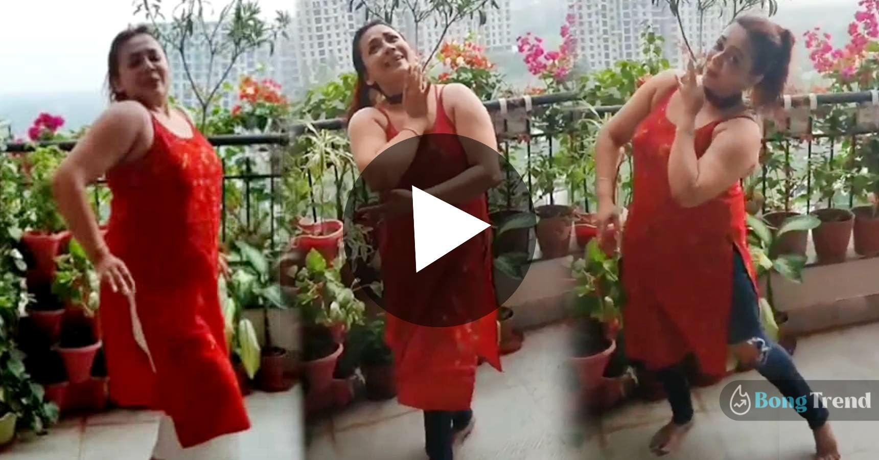 Sreelekha Mitra Dancing on Manike Mage Hithe