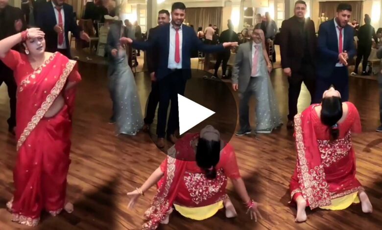 Boudi Dancing at wedding viral video