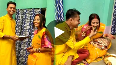Funny Boubhat Vaat Kapor Ceremony video viral on social Media