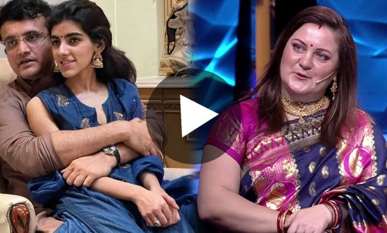 Russian Bengali woman asks sourav ganguly what if sana marries foreigner