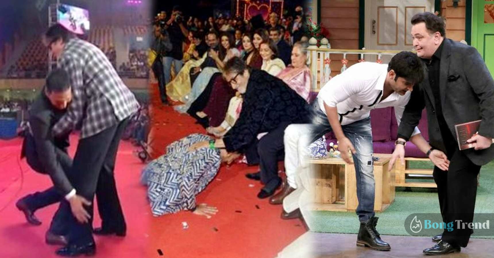 Bollywood stars who respect elders by touching feets