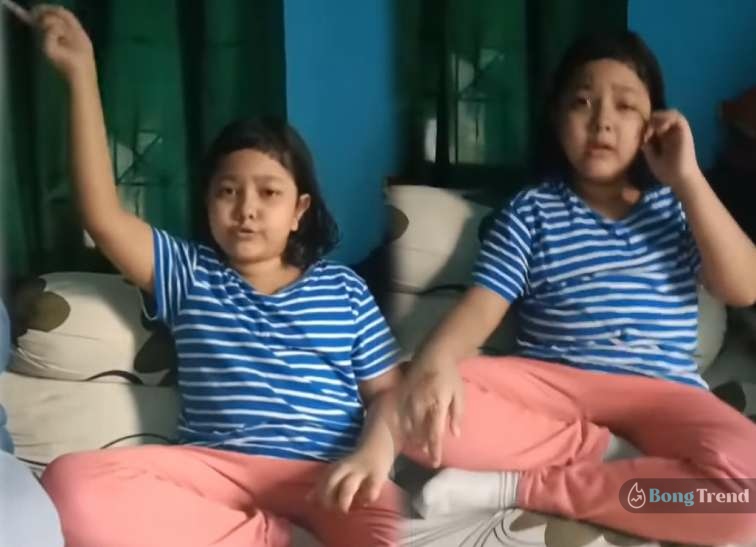 Viral Video,ভাইরাল ভিডিও,পড়তে বসবে না,Little girl wont study