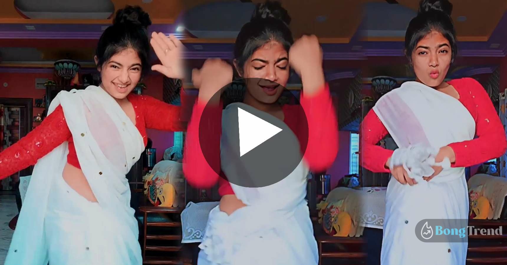 Potol Kumar Actress HIya Dey Dancing on Pushpa Movie Songs