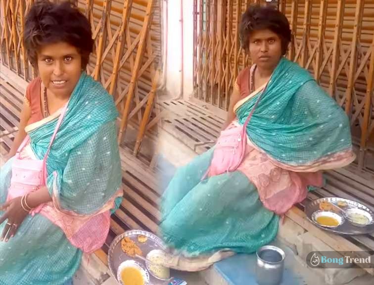 Viral Video,Woman Begging,ভাইরাল ভিডিও,বারাণসীতে ভিক্ষা করছেন মহিলা,স্নাতক হয়েও ভিখারী,Woman begging after having BSC