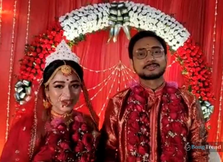 Deepsheta Maitra,Koushik Das,Deepsheta Maitra Koushik Das Wedding,দীপশ্বেতা মৈত্র,কৌশিক দাস. দীপশ্বেতা মৈত্র ও কৌশিক দাস বিয়ে,টলিপাড়ার বিয়ে