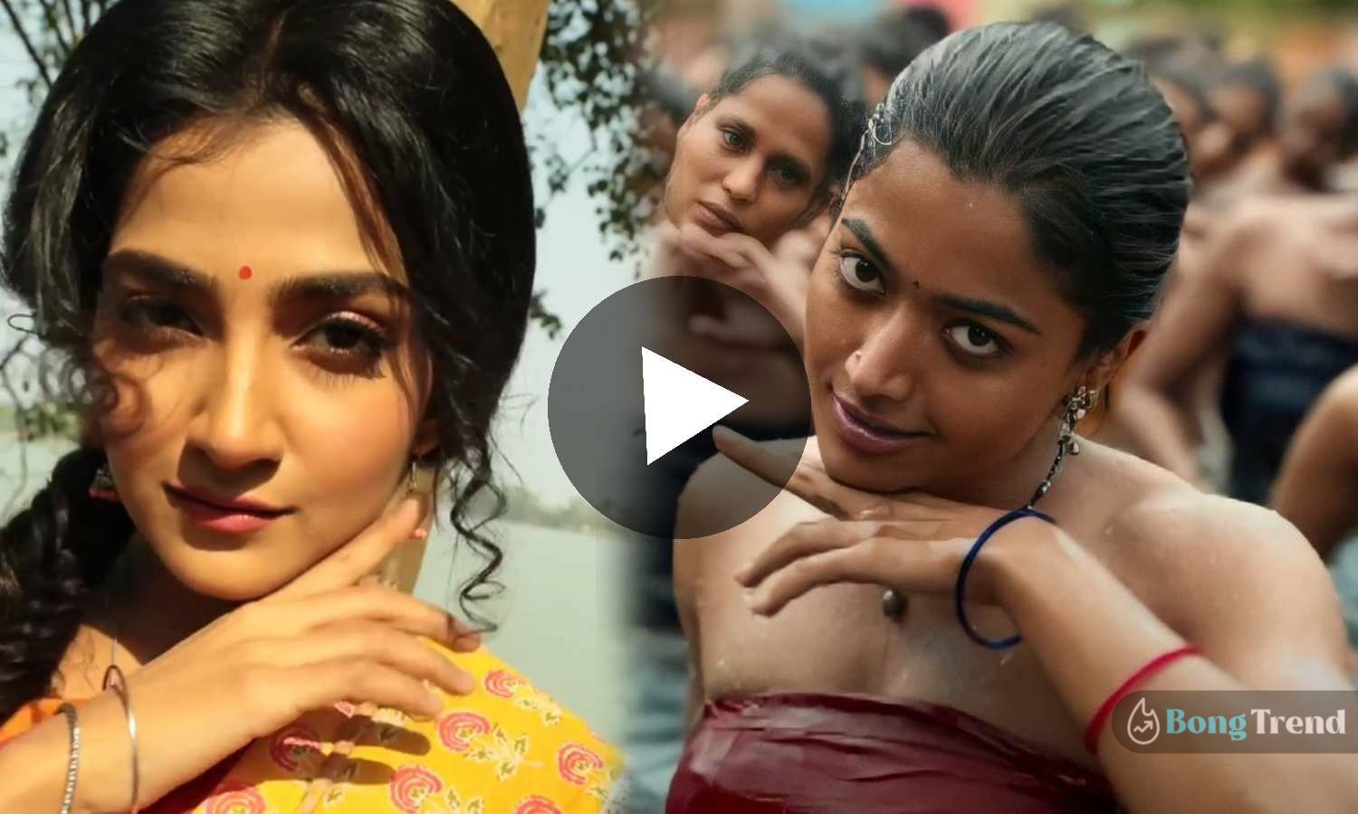Pilu actress dance on Rashmika Mandana Pushpa Song Sami video