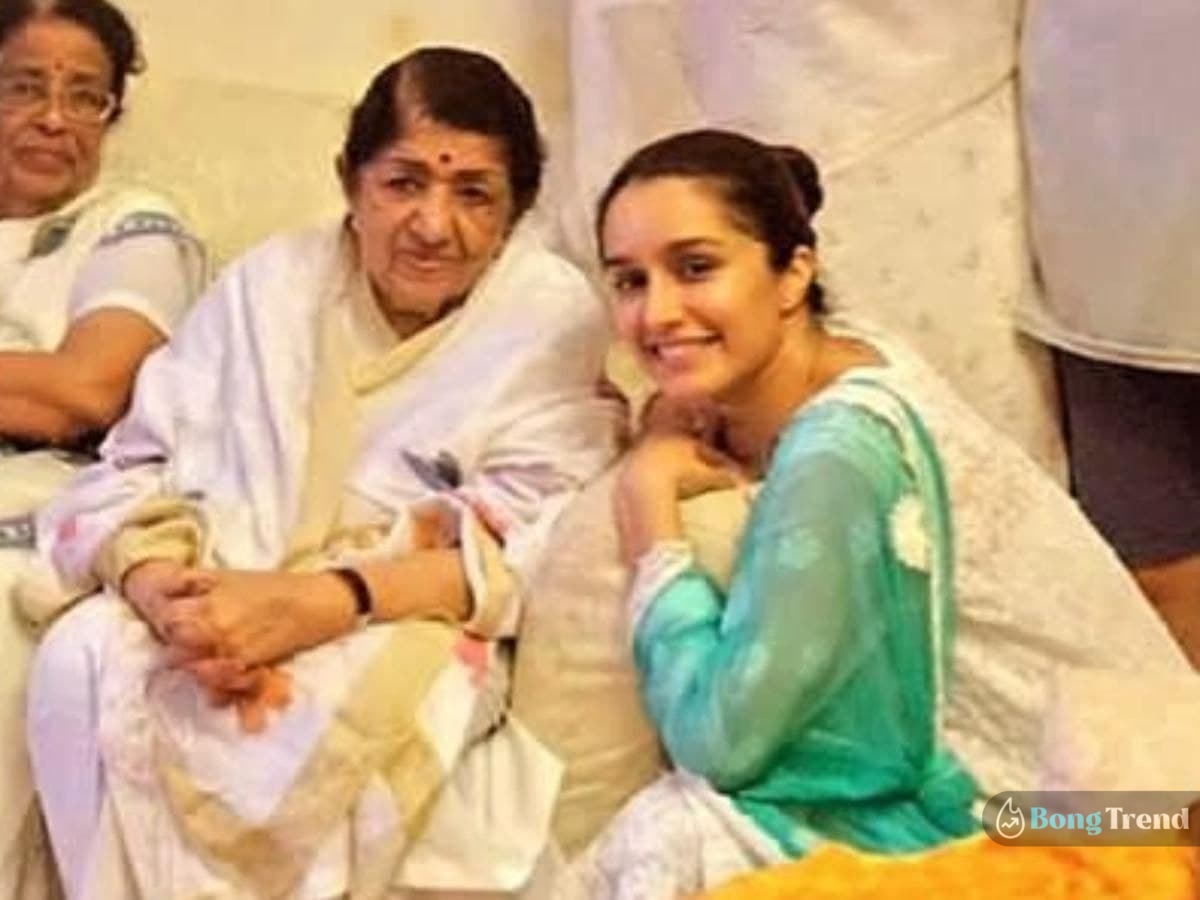 লতা মঙ্গেশকর,শ্রদ্ধা কাপুর,বলিউড,Shraddha Kapoor,lata Mangeshkar,lataji,lata aji,lata Mangeshkar died,Shraddha Kapoor post