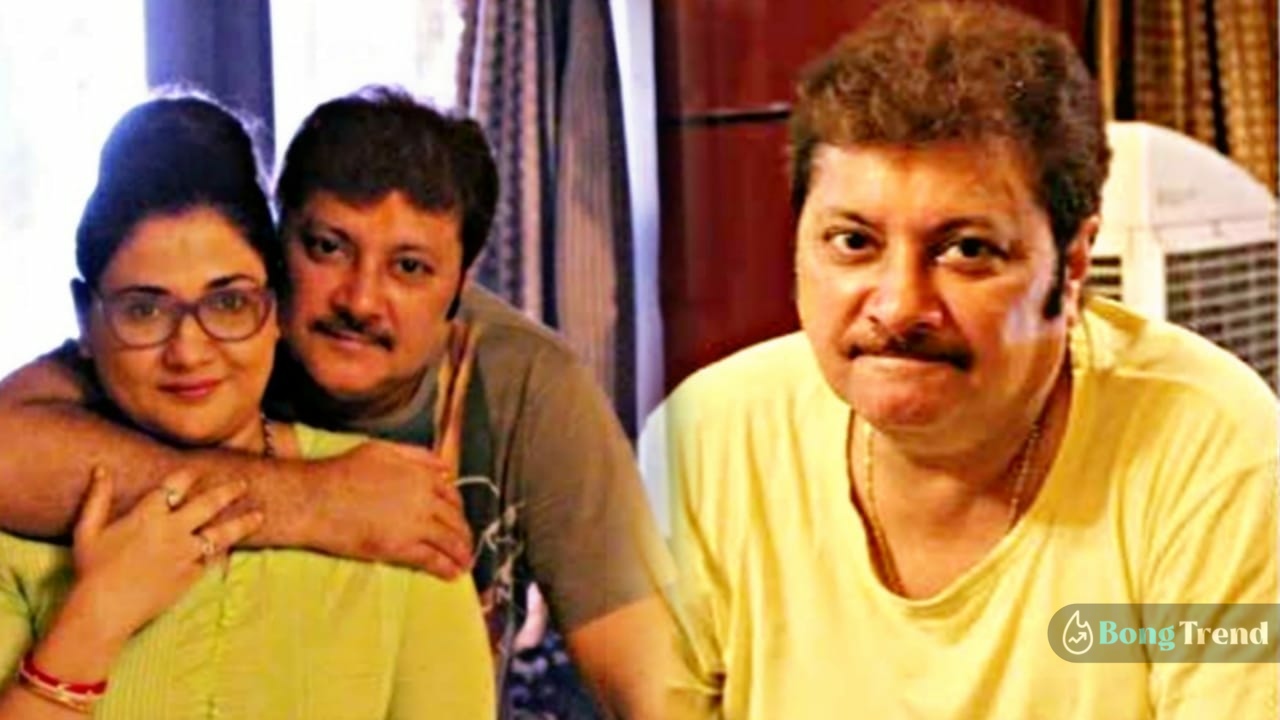 Abhishek Chatterjee with wife Sangjukta Chatterjee