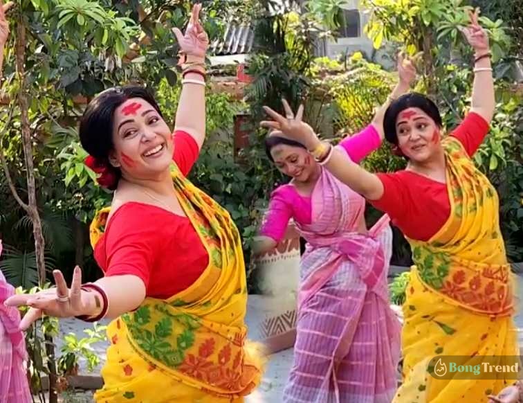 Aparajita Adhya Dancing on Basanta Ese Geche