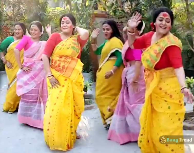Aparajita Adhya,Lokkhi Kakima Superstar,Aparajita Adhya Dancing,অপরাজিতা আঢ্য,লক্ষী কাকিমা সুপারস্টার,অপরাজিতা আঢ্য নাচের ভিডিও,Apraajita Adhyo Holi Dance