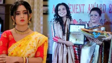 Ei Path Jodi Na Sesh Hoi Actress Annwesha Hazra got Best Actress award