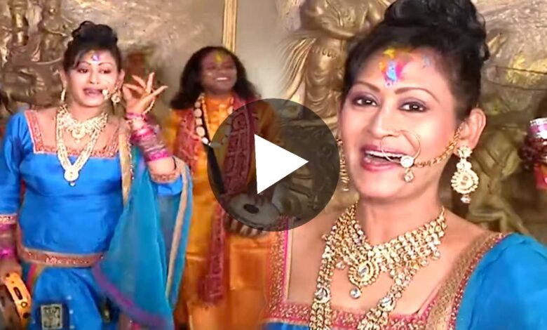 Indrani Halder Holi 2022 Celebration Dance Video actress get trolled