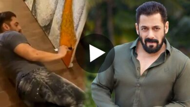 Salman Khan Share his Painting Video