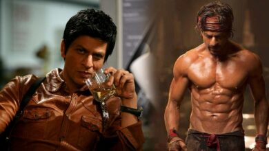 Shahrukh Khan 8 Pack Body Pathaan movie looks Leaked Photos