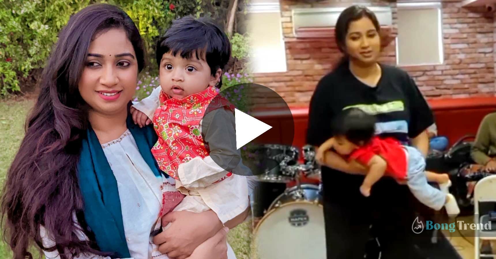 Shreya Ghoshal dancing with son devyaan durinc music class