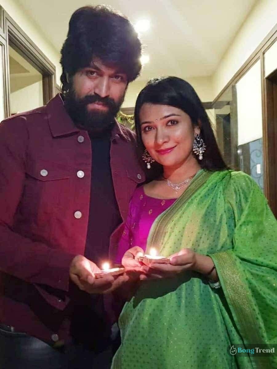 yash,kgf,radhika pandit,যশ,রাধিকা পণ্ডিত,কেজিএফ,যশের স্ত্রী