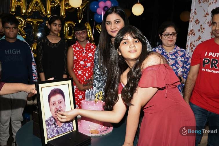 Abhishek Chatterjee daughter Saina 12th birthday celibration