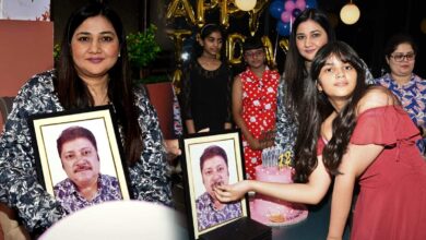 Abhishek Chatterjee daughter Saina 12th birthday photos