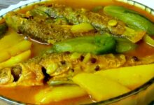 Less Oil Masala Bata Macher Jhol Recipe