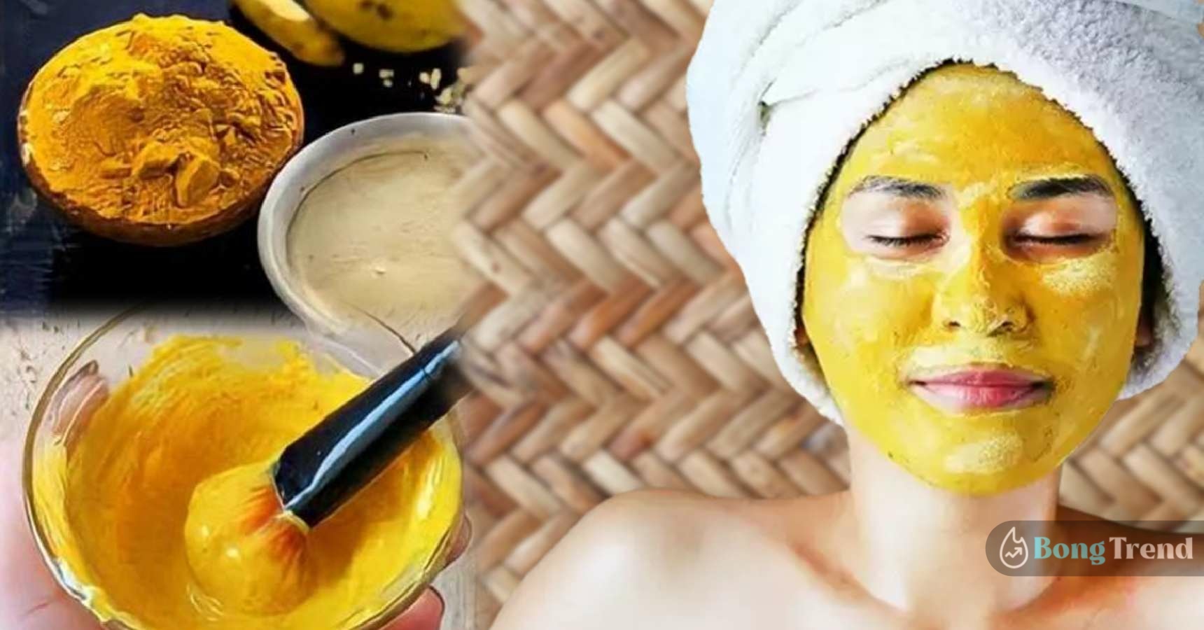 How to make gold facepack at home