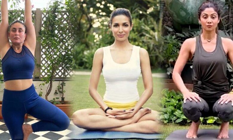 Kareena Kapoor to Shilpa Shetty Bollywood actress on Yoga Day