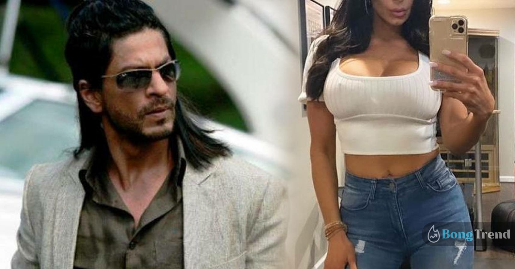 Shah Rukh Khan and Kendra Lust