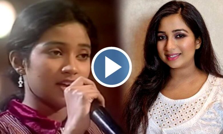 Shreya Ghoshal old singing video in saregamapa viral again