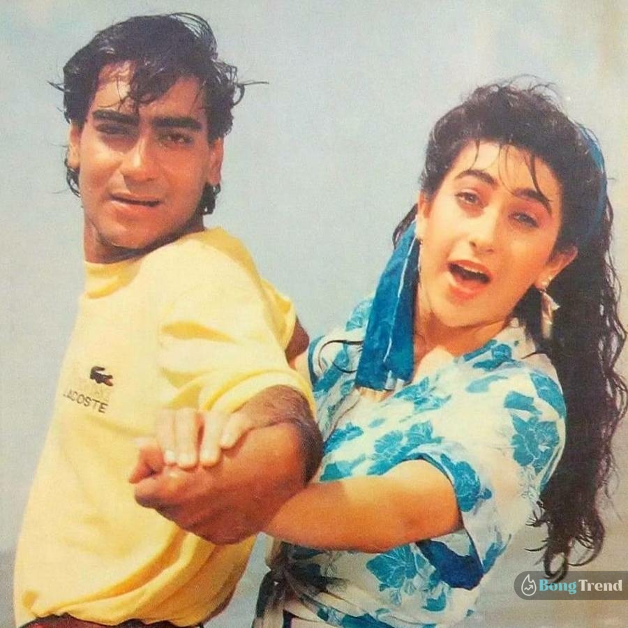 Ajay Devgan and Karishma Kapoor