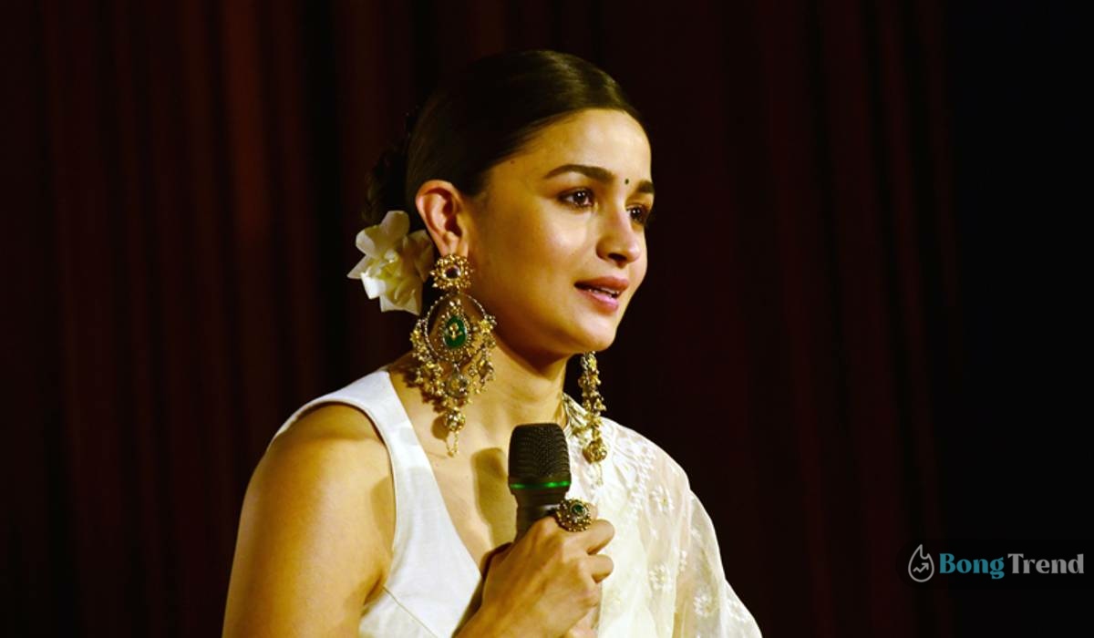 Alia Bhatt speaking