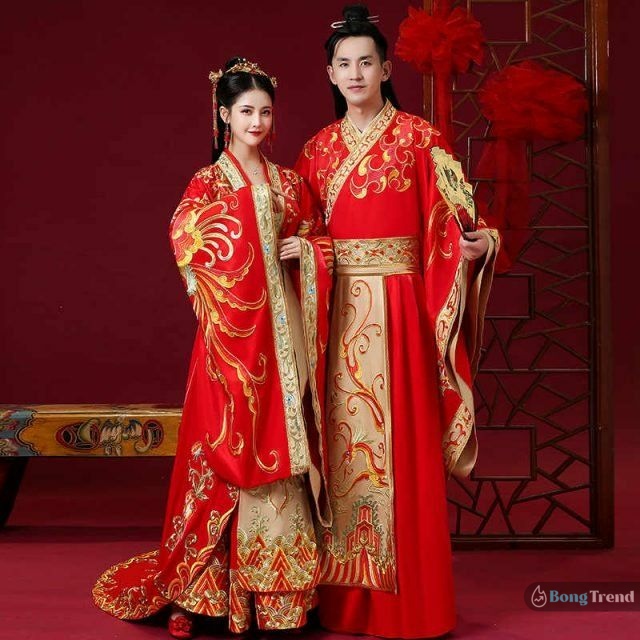 Chinese bridal look