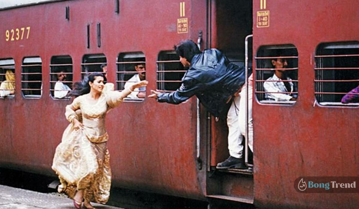 Dilwale Dulhania Le Jayenge rail station scene