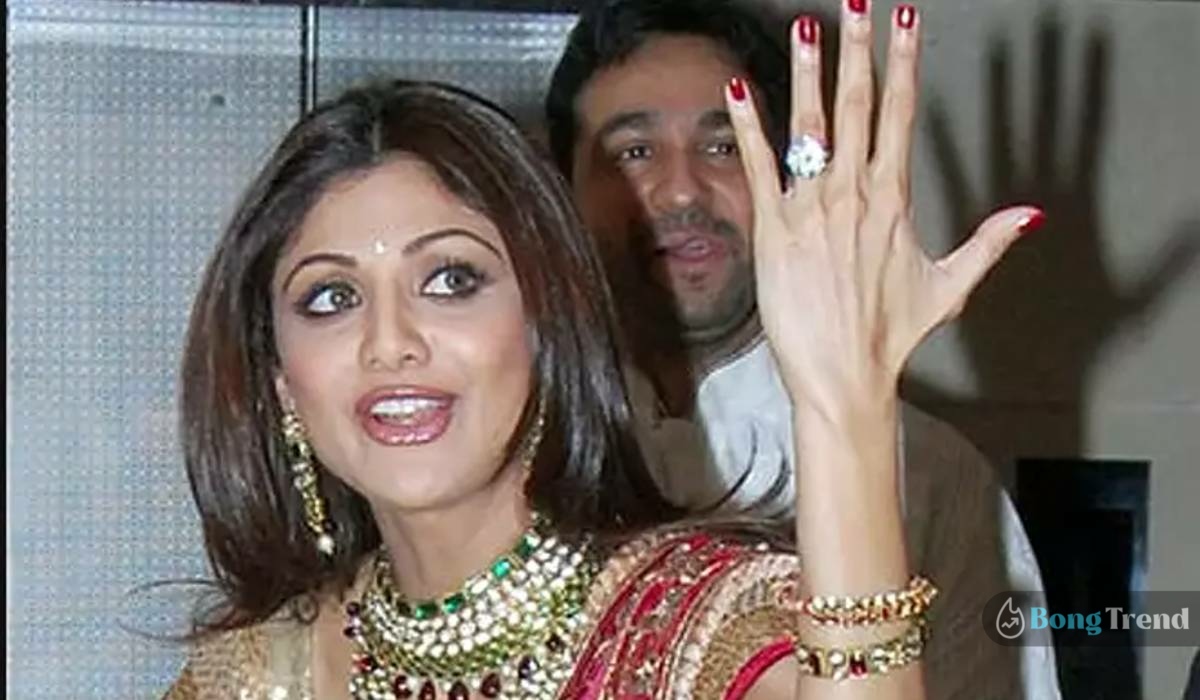 Shilpa Shetty engagement ring 